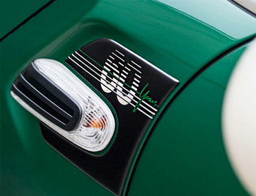 MINI Cooper 60th Anniversary Interior 3D Gel Sticker – F55/F56 Trim Decoration Evfuns