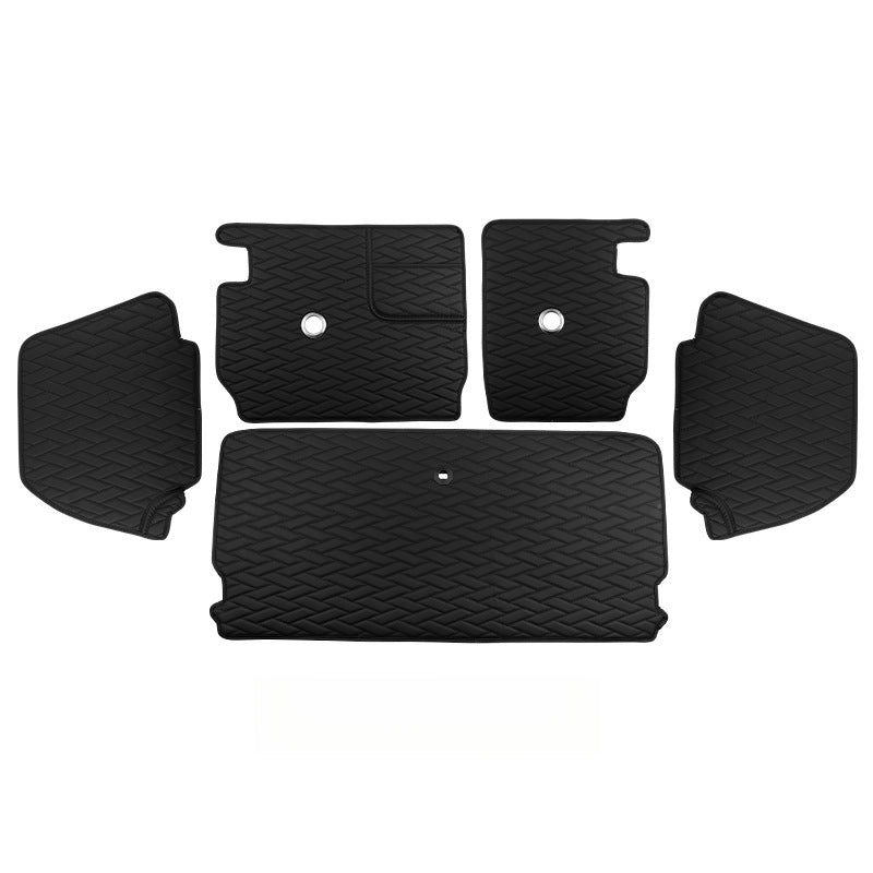 2024 MINI Cooper SE / JCW Countryman Trunk Mat – Premium Nappa Leather Liner Evfuns