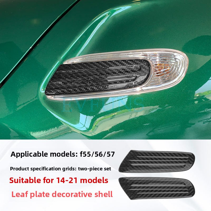 Carbon Fiber Air Vent Trim for MINI F55/F56 (2014–2021) F55/56/57 carbon fiber fender Evfuns
