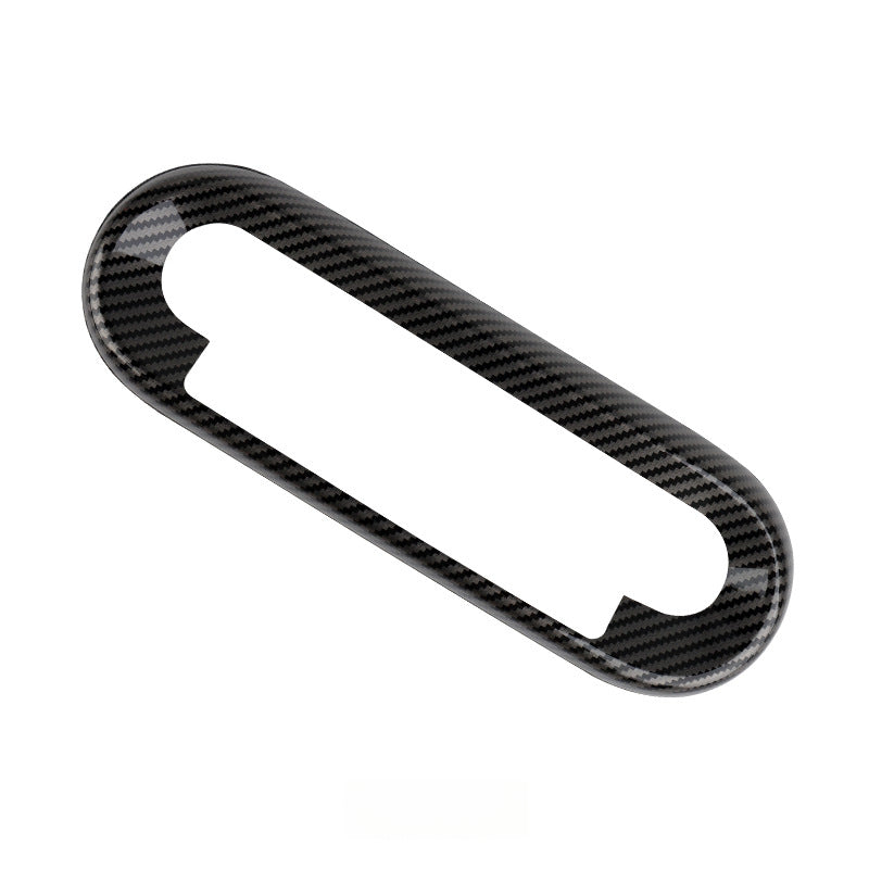 MINI J01 J05 U25 Central Control Button Frame Cover – 2024 Interior Trim Carbon fiber pattern Evfuns