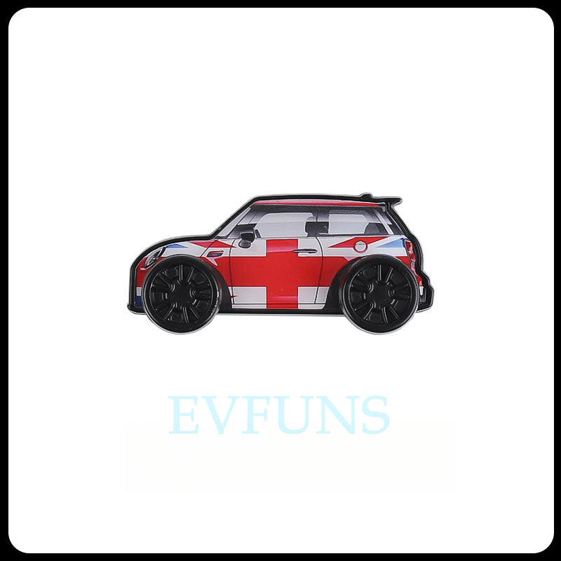 MINI Car Interior Hook with Miniature Model – Decorative & Functional MINI Car Hook [Red Rice Model] Evfuns