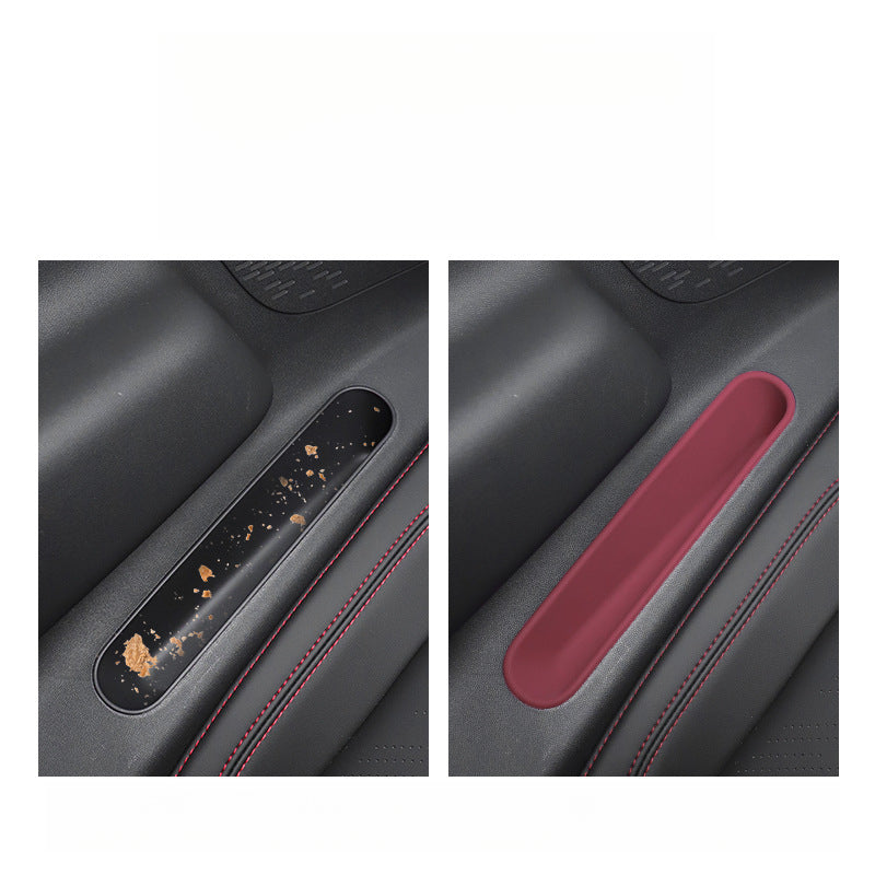 MINI Electric J01 Rear Seat Storage Box – Soft Silicone Organizer for Cooper EV Evfuns