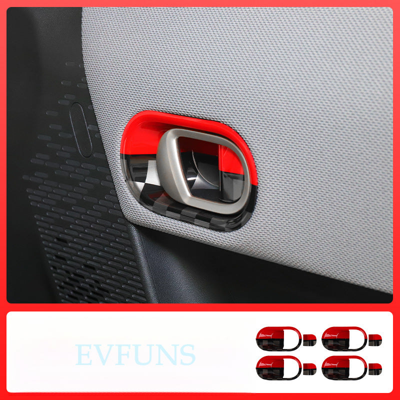 MINI F65/F66 Interior Door Handle Armrest Trim Cover JCW 4-pack Evfuns