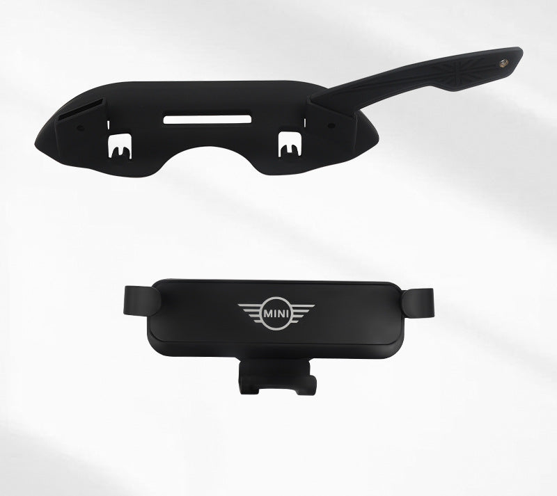 MINI Cooper F Series LCD Phone Mount | Clip-On Holder [21-24 Models - LCD Screen - F Series Universal Gravity Sensing