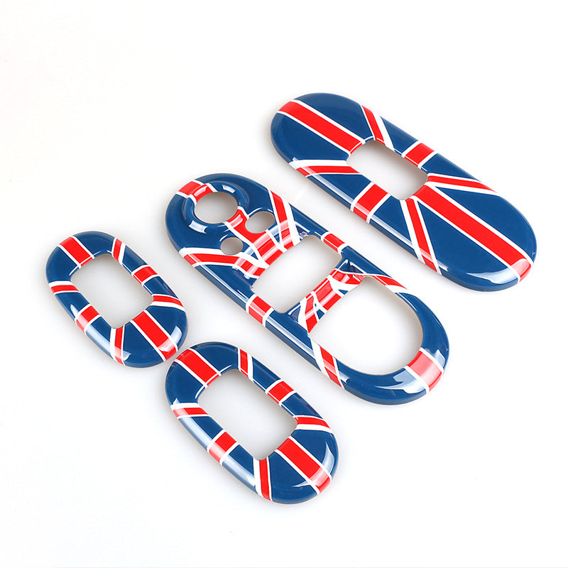 MINI Cooper F55 Window Switch Trim Cover – 4PCS Interior Panel Decor Evfuns