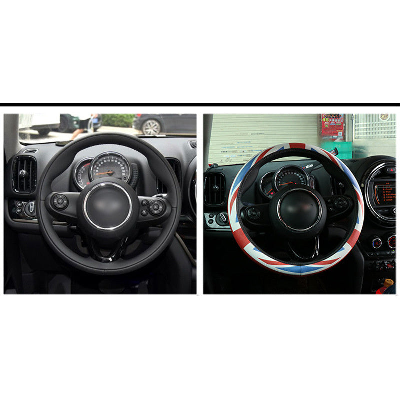 MINI Cooper Union Jack Steering Wheel Cover – For One / Countryman Evfuns