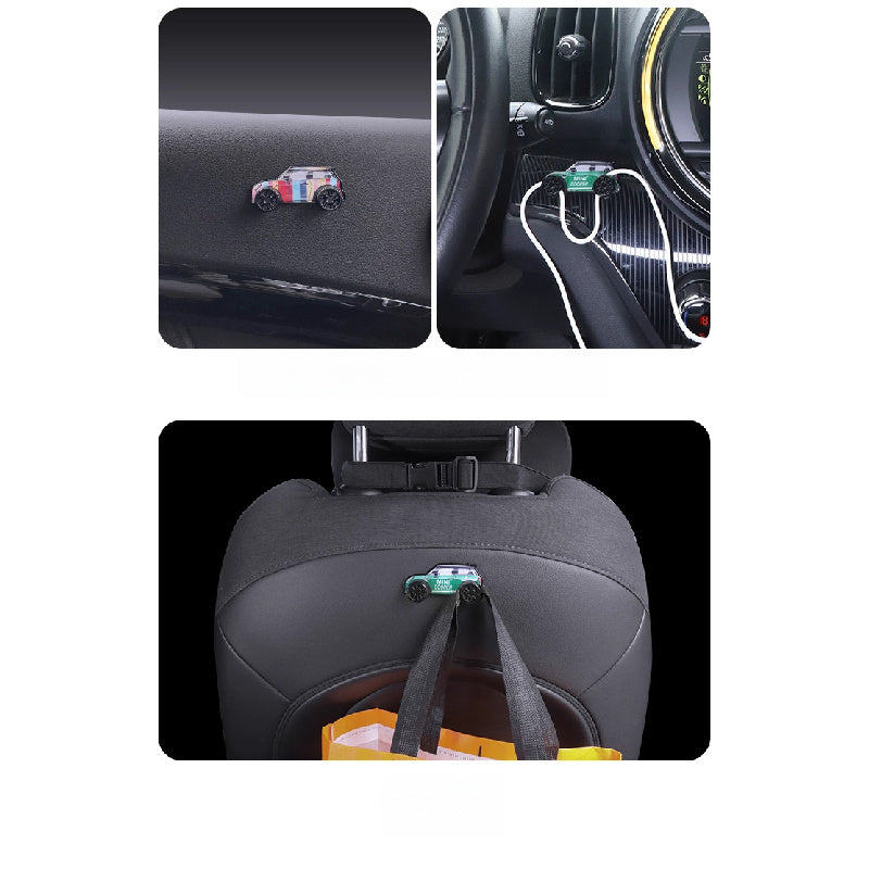 MINI Car Interior Hook with Miniature Model – Decorative & Functional Evfuns