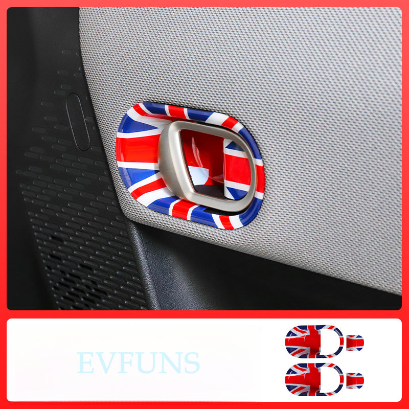 MINI F65/F66 Interior Door Handle Armrest Trim Cover Redmi 2 pack Evfuns