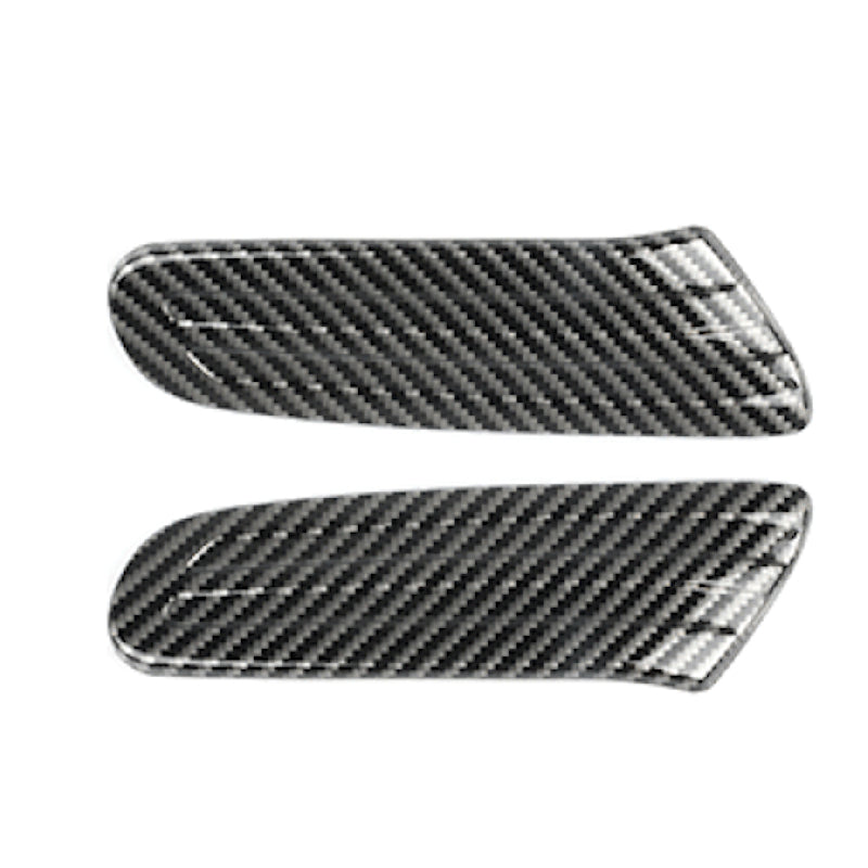 MINI Cooper F54–F57 Side Marker Light Trim – Decorative Fender Indicator Cover Special for F54 [Carbon Fiber Pattern 2