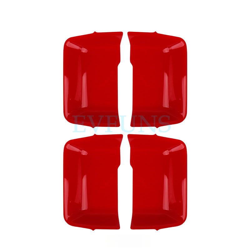 MINI U25 Electric Interior Door Handle Trim – EV Interior Upgrade [Red] Exclusive for U25 Evfuns