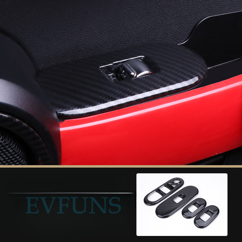 MINI Cooper F55/F56 Carbon Fiber Air Vent Trim – Interior Upgrade Cover F55 lift four-piece set Evfuns