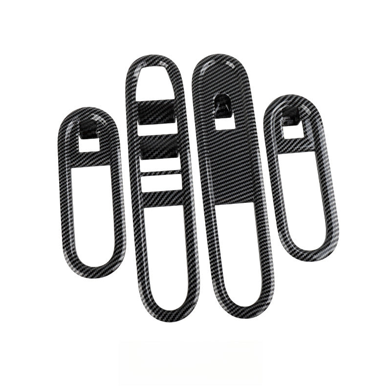 MINI U25 Power Window Switch Panel Trim [Carbon Fiber Pattern] U25 F65 Universal Evfuns