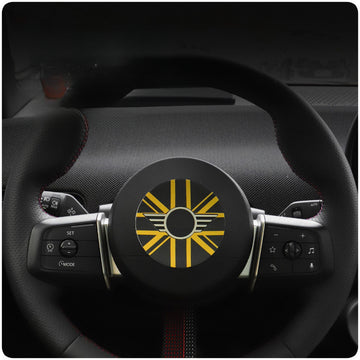 MINI J01/U25/F65 Steering Wheel Trim Sticker – Electric Interior Upgrade Evfuns