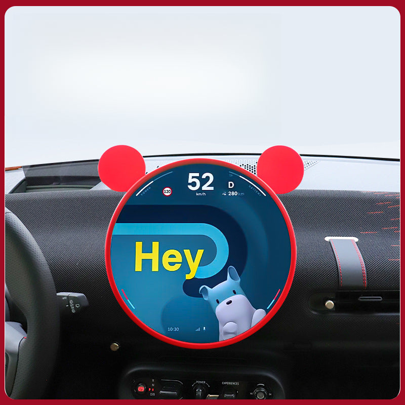 2025 MINI J01/J05 Navigation Screen Protector & Silicone Dashboard Cover Evfuns