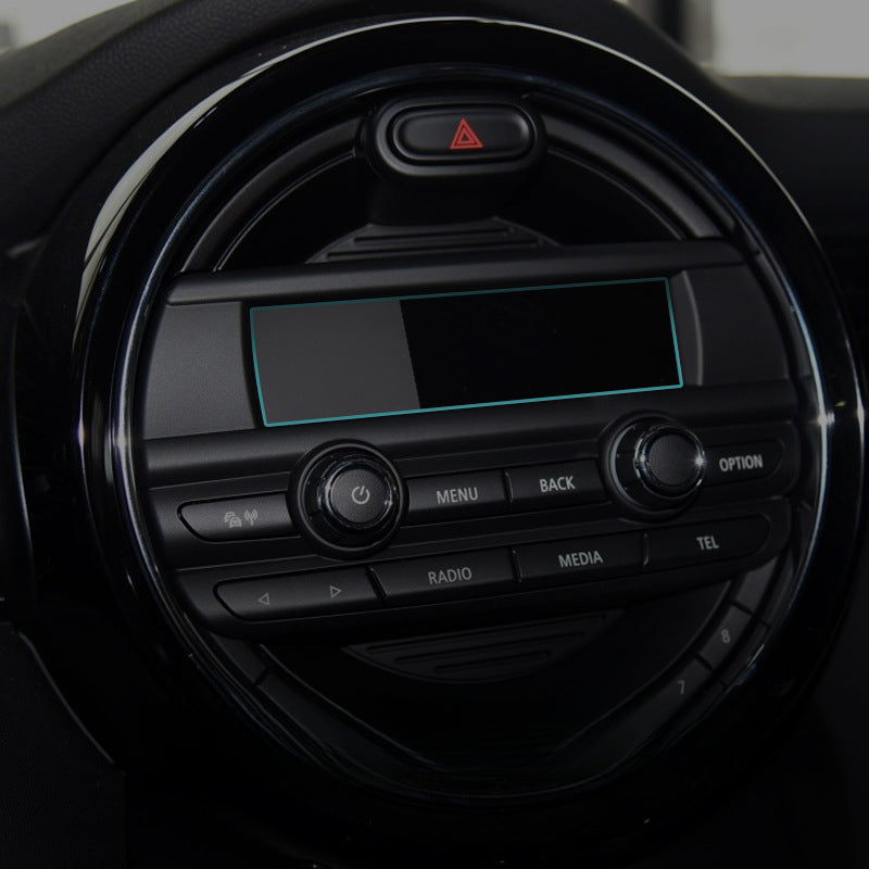 MINI Cooper F60 Dashboard & Navigation Screen Protector – Tempered Glass Film 1.2T radio tempered film Evfuns