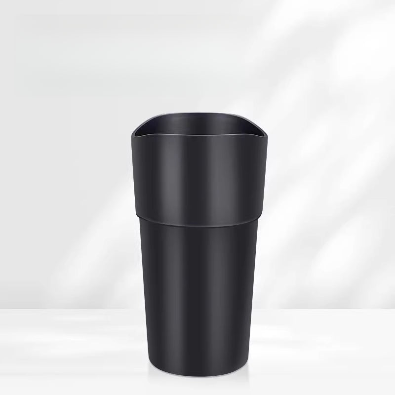 Smart # 1 # 3 # 5 Car Trash Bin | Umbrella Holder & Cup Organizer Simple Style [Water Cup Cylinder Trash Can] 1 Piece