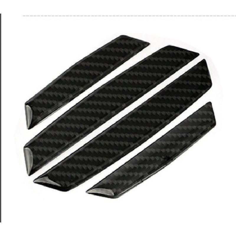 Universal MINI Cooper Door Edge Guards – Anti-Collision Scratch Protection Strips Type A Carbon Fiber Pattern Evfuns