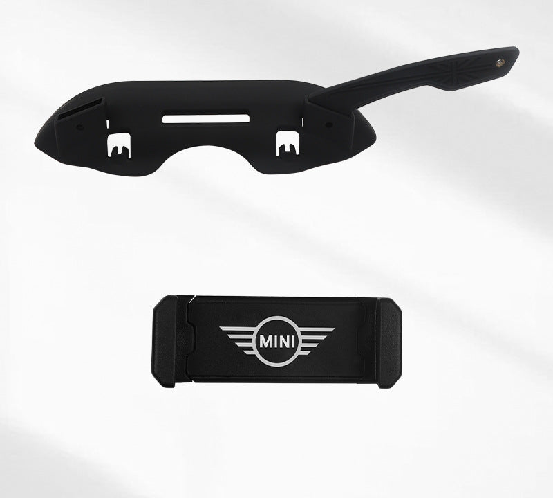 MINI Cooper Dashboard Clip Phone Mount – For LCD Display Panel [21-24 models - LCD Screen - F Series Universal