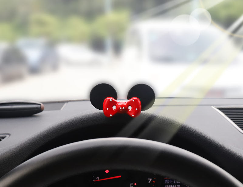 Cute Minnie Mickey Dashboard Ornament Evfuns