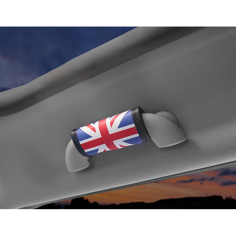 Leather Grab Handle Cover for MINI Cooper – Interior Door & Roof Protection Sleeve Evfuns