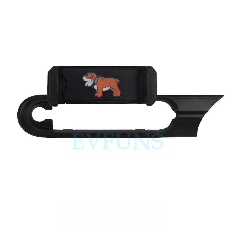MINI Cooper Air Vent Phone Mount – Clip-On Car Holder for Navigation & Hands-Free Use [Bulldog] Telescopic J05 Evfuns