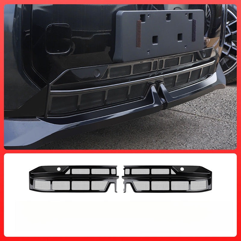 MINI J05 Front Grille Trim – Blacked-Out Inlet Mesh Cover for Cooper EV Piano Black J05 [Racer] High Configuration