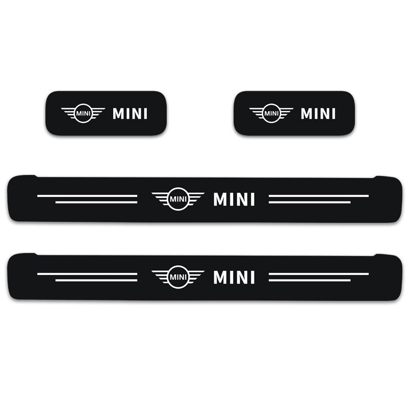 MINI Cooper Door Sill Scuff Plate Stickers | F54 F55 F56 F60 Threshold Trim Evfuns