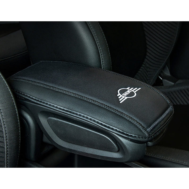 MINI Cooper Armrest Cover – Leather Console Pad for F54/F55/F56 Evfuns