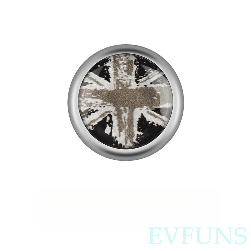 MINI Cooper Car Hook | Aluminum Alloy Adhesive Utility Hanger 【Graffiti Gray Rice】One Evfuns