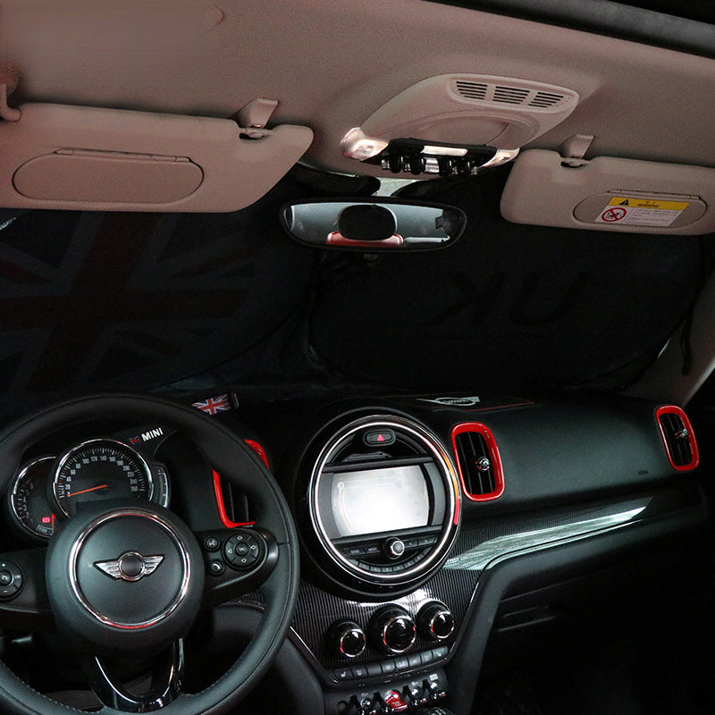 MINI Cooper Windshield Sunshade – HDPE Heat Insulation Front Window Cover Evfuns