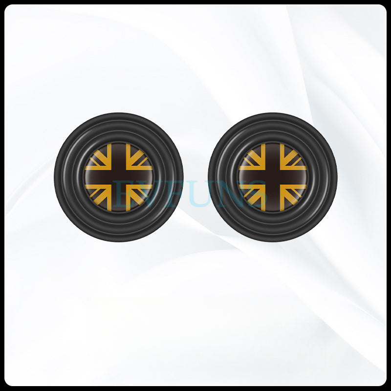 MINI Cooper Door Shock Absorber Pads Door Shock Absorber Pads [Golden Rice] Standard Model (Pair) Evfuns