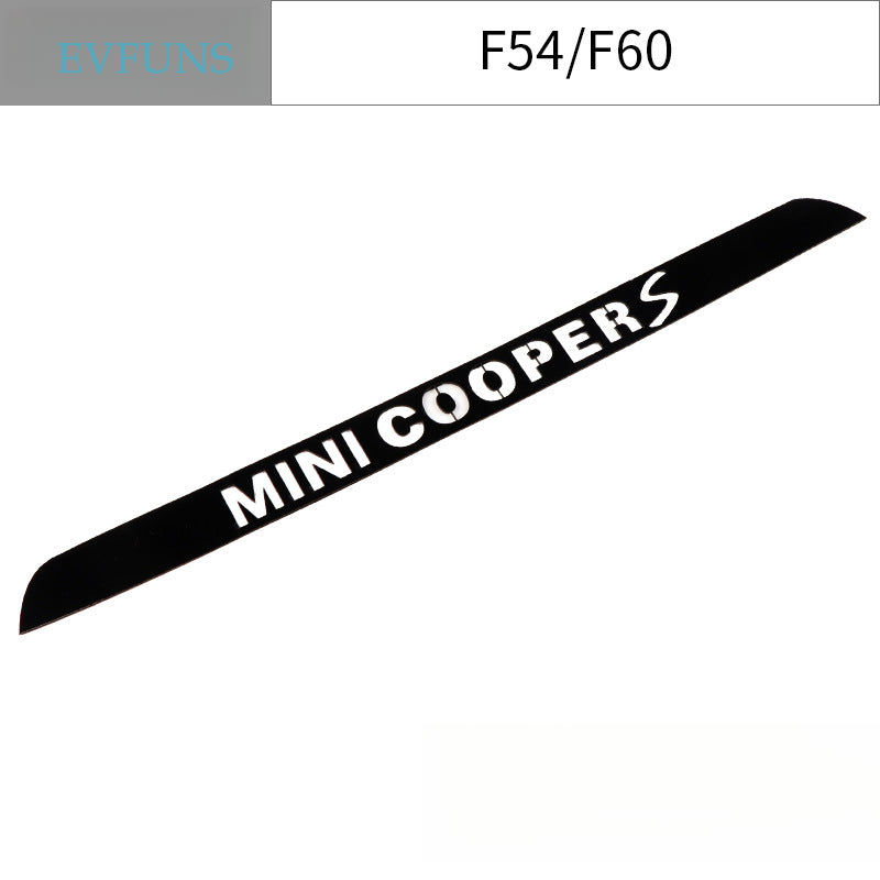 MINI Cooper High-Mount Brake Light Decal – F55 F56 F60 F54 R56 R60 Styling Sticker MINI COORERS【F54/ 60】 Evfuns