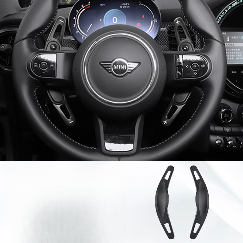 MINI Cooper Steering Wheel Paddle Shifters | Aluminum Shift Extensions for Cooper S / JCW 14-22 MINI Aluminum Alloy
