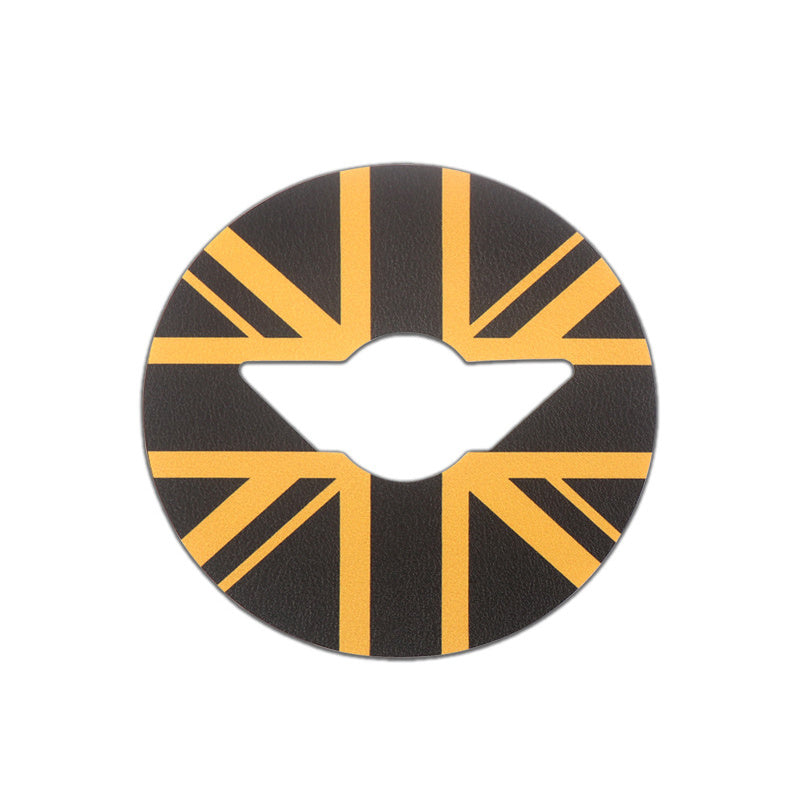 MINI J01/U25/F65 Steering Wheel Trim Sticker – Electric Interior Upgrade 【Golden Rice】 Evfuns