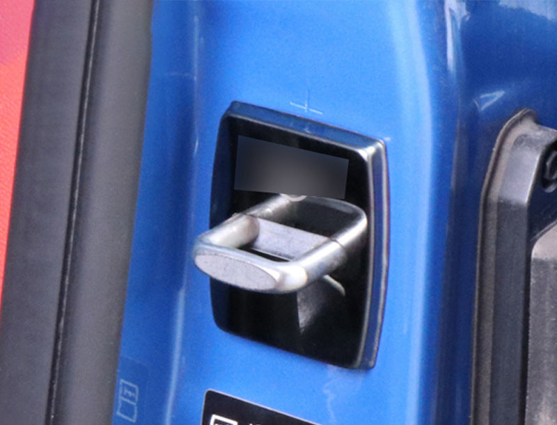 MINI Cooper Stainless Steel Door Lock Cover Trim – 3 Colors 2pcs Evfuns