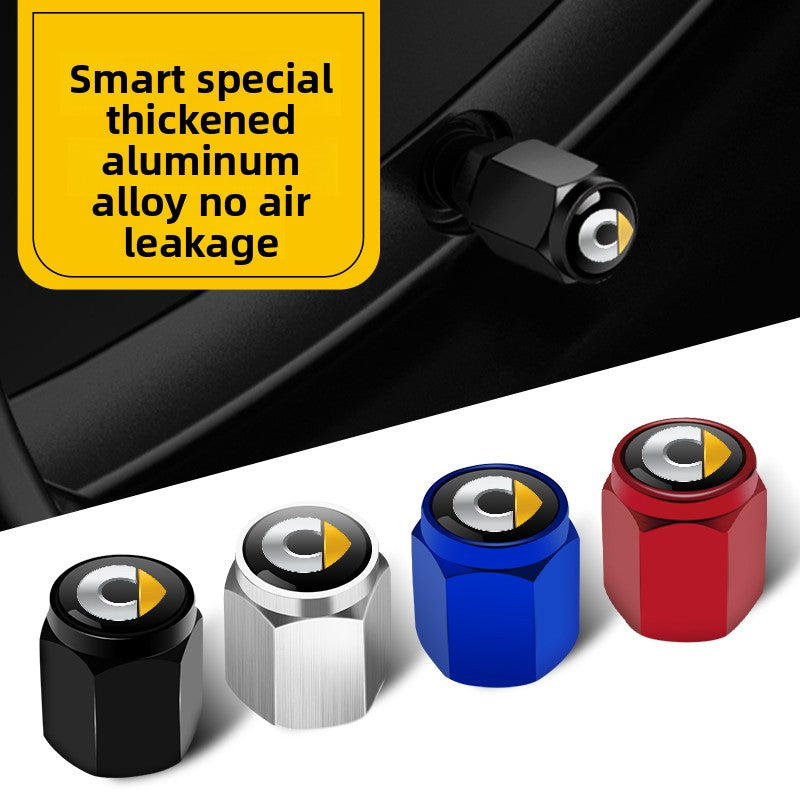 Smart # 1 # 3 # 5 Tire Valve Caps | Custom Wheel Stem Covers Evfuns