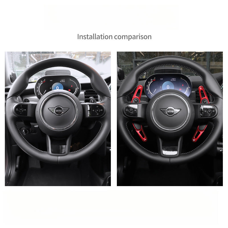 MINI Cooper Steering Wheel Paddle Shifters | Aluminum Shift Extensions for Cooper S / JCW Evfuns
