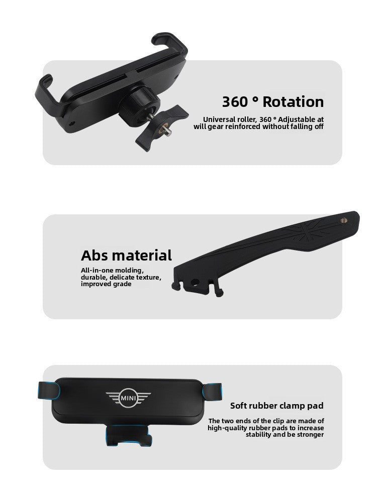 MINI Cooper F-Series Phone Mount (2021–2024) Evfuns