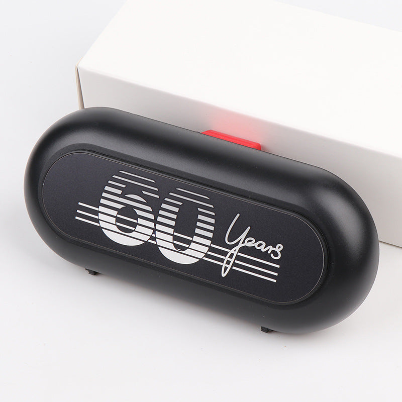 MINI Car Sunglasses Box 60th Anniversary Glasses Case [Black] Evfuns