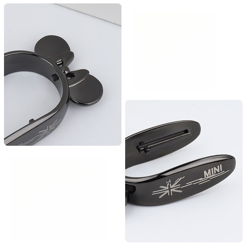 Luxury Mickey Metal Key Cover for MINI Cooper | Elegant Case for Women Evfuns