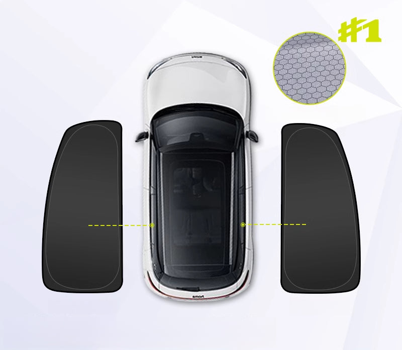 SMART #1 / #3 Window Sunshades – Full Coverage Privacy UV Blocker for Summer #1 Special—Rear Window Privacy Sunshade [2