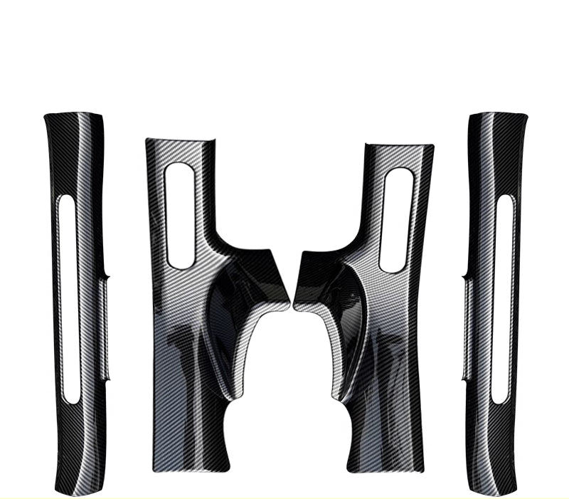 Smart#1 Car Door Sill Protectors – Carbon Fiber Style Anti