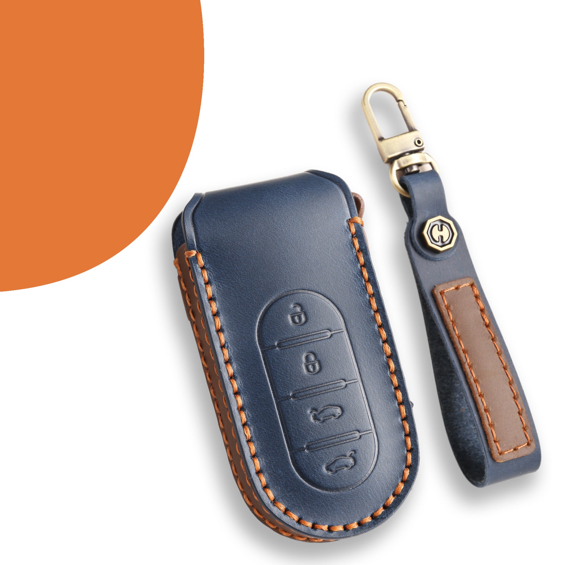 2024 Smart # 5 Key Fob Cover – Protective Leather Case for Electric Vehicles