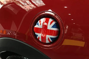 MINI Cooper S F55/F56 Fuel Tank Cover Trim – Custom ABS Decoration41 Red and Blue Evfuns