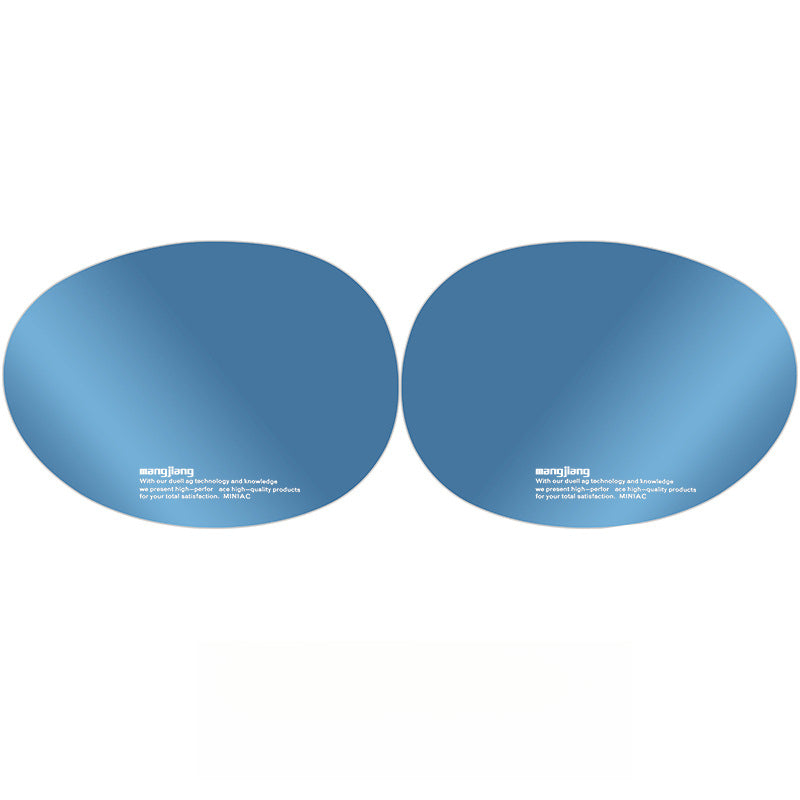 MINI Rearview Mirror Film – Anti-Glare & Rainproof Protection R series sea blue Evfuns