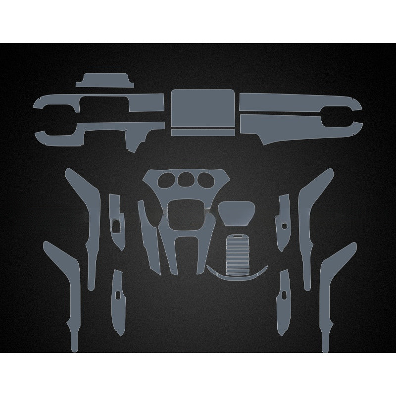 Smart # 3 Gear Panel TPU Protective Film Interior Upgrade