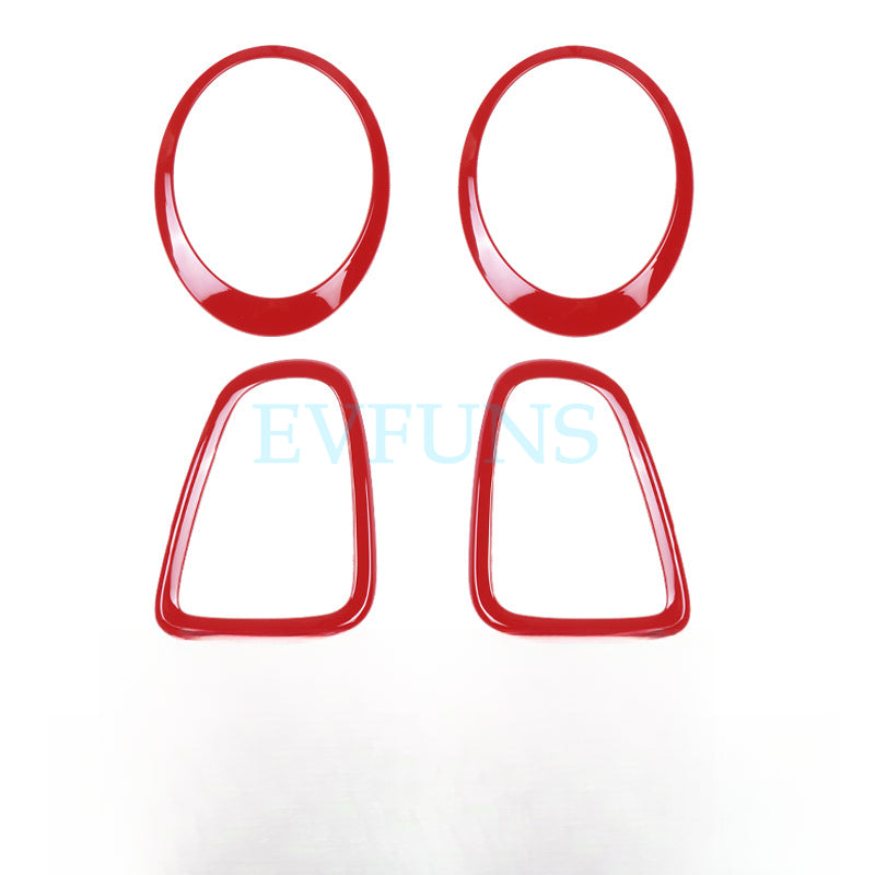 MINI F56 F55 R Series Headlight & Taillight Trim – Exterior Light Frame Cover R56/57/58/59 [Front and Rear Headlight