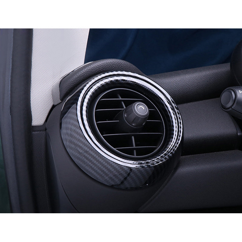 MINI Cooper F55/F56 Carbon Fiber Air Vent Trim – Interior Upgrade Cover Evfuns