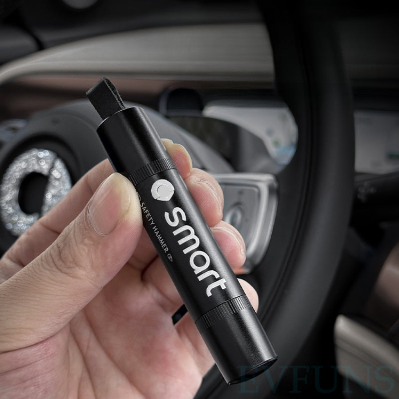 Smart # 1 # 3 # 5 Emergency Safety Hammer – Car Window Breaker & Seatbelt Cutter