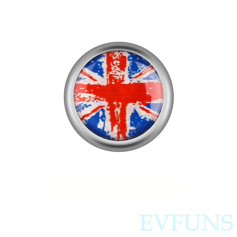 MINI Cooper Car Hook | Aluminum Alloy Adhesive Utility Hanger 【Graffiti Red Rice】One Evfuns